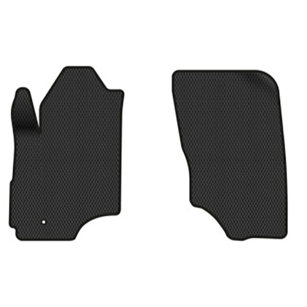 Фото - Коврики из экокожи в салон авто передние EVAtech для Outlander Mitsubishi 2003-2006 1 поколение SUV EU MT3179ALO2CP1BBB