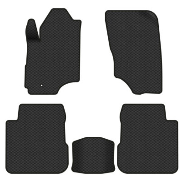 Фото - Килимки з екошкіри в салон авто EVAtech для Outlander Mitsubishi 2003-2006 1 покоління SUV EU (MT3179COO5CP1BBB)