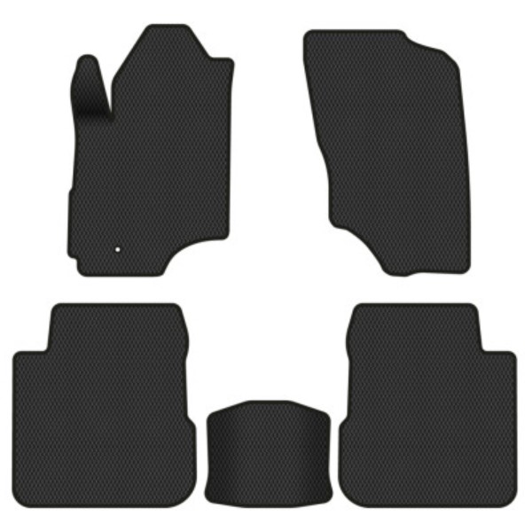 Фото - Коврики из экокожи в салон авто EVAtech для Outlander Mitsubishi 2003-2006 1 поколение SUV EU (MT3179CVO5CP1BBB)
