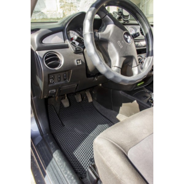 Фото - Килимки з екошкіри в салон авто EVAtech для Outlander Mitsubishi 2003-2006 1 покоління SUV EU (MT3179COO5CP1BBB)
