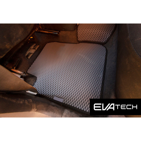 Фото - Килимки з екошкіри в салон авто EVAtech для Outlander Mitsubishi 2003-2006 1 покоління SUV EU (MT3179CEO5CP1BBB)
