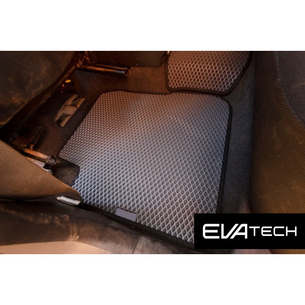 Фото - Коврики из экокожи в салон авто EVAtech для Outlander Mitsubishi 2003-2006 1 поколение SUV EU (MT3179CCC5CP1BBB)