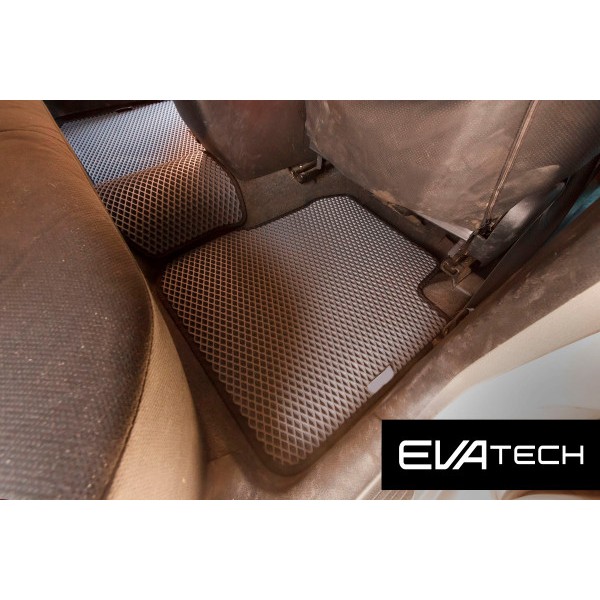 Фото - Килимки з екошкіри в салон авто EVAtech для Outlander Mitsubishi 2003-2006 1 покоління SUV EU (MT3179COO5CP1BBB)