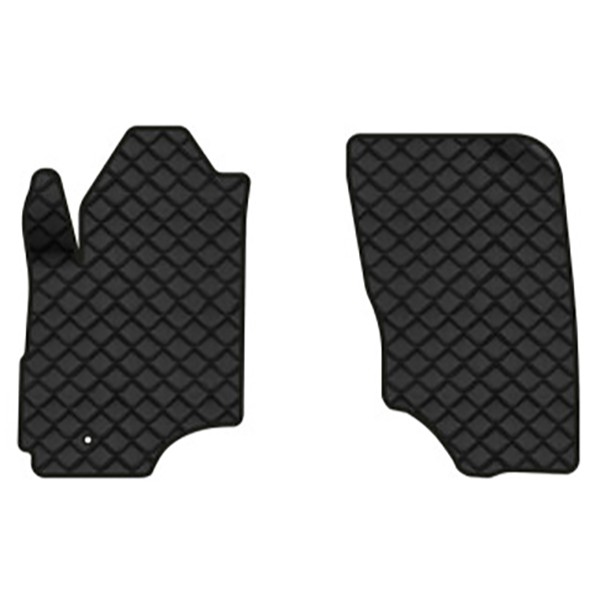 Фото - Коврики из экокожи в салон авто передние EVAtech для Outlander Mitsubishi 2003-2006 1 поколение SUV EU MT3179ALO2CP1BBB