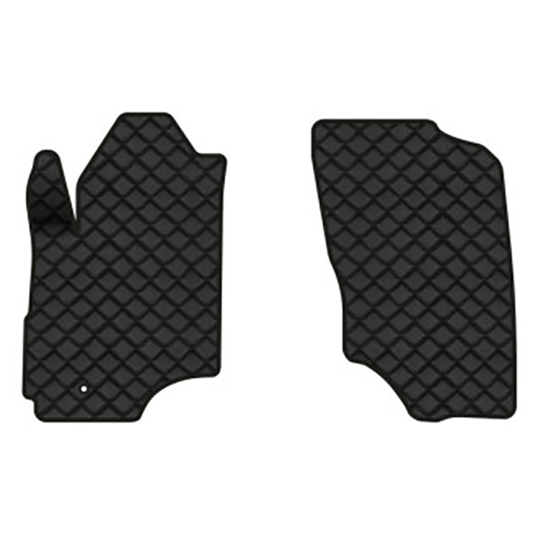 Фото - Коврики из экокожи в салон авто передние EVAtech для Outlander Mitsubishi 2003-2006 1 поколение SUV EU MT3179AVO2CP1BBB