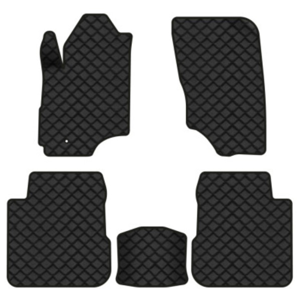 Фото - Килимки з екошкіри в салон авто EVAtech для Outlander Mitsubishi 2003-2006 1 покоління SUV EU (MT3179COO5CP1BBB)