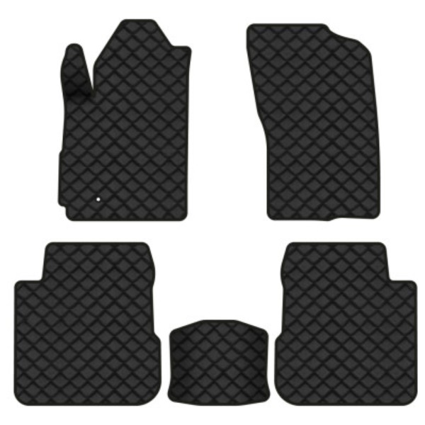 Фото - Коврики из экокожи в салон авто EVAtech для Outlander Mitsubishi 2003-2006 1 поколение SUV EU (MT3179CVC5CP1BBB)