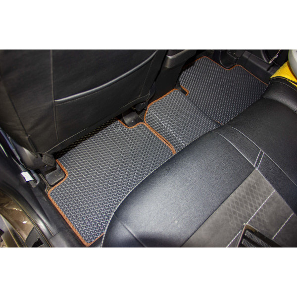 Фото - Килимки з екошкіри в салон авто EVAtech для Outlander 5 seats Mitsubishi 2013 3 покоління SUV EU (MT3180CD5AV2BBB)