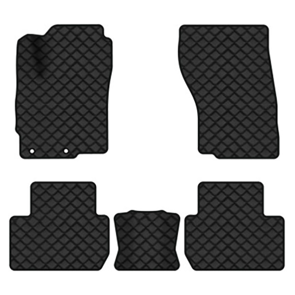 Фото - Килимки з екошкіри в салон авто EVAtech для Outlander 5 seats Mitsubishi 2013 3 покоління SUV EU (MT3180CD5AV2BBB)