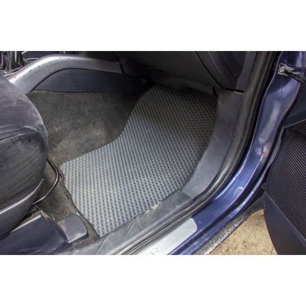 Фото - Коврики из экокожи в салон авто передние EVAtech для Outlander XL Mitsubishi 2006-2012 2 поколение SUV EU MT3181AV2AV2BBB