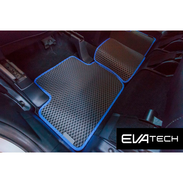 Фото - Килимки з екошкіри в салон авто EVAtech для Outlander XL Mitsubishi 2006-2012 2 покоління SUV EU (MT3181CV5AV2BBB)