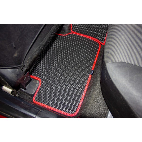 Фото - Коврики из экокожи в салон авто EVAtech для Lancer (10) AT Mitsubishi 2007-2018 10 поколение Sedan USA (MT32395C5AV2BBB)