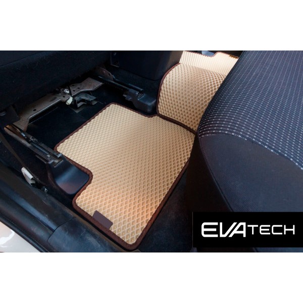 Фото - Коврики из экокожи в салон авто EVAtech для Lancer (10) AT Mitsubishi 2007-2018 10 поколение Sedan USA (MT32395CD5AV2BBB)