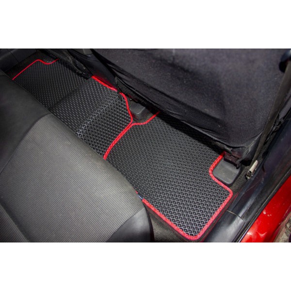 Фото - Коврики из экокожи в салон авто EVAtech для Lancer (10) AT Mitsubishi 2007-2018 10 поколение Sedan USA (MT32395CD5AV2BBB)