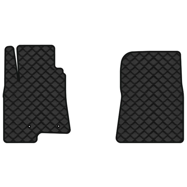 Фото - Коврики из экокожи в салон авто передние EVAtech для Pajero Wagon (V80) 7 seats Mitsubishi 2006-2021 4 поколение SUV EU MT32719A2LA2BBB