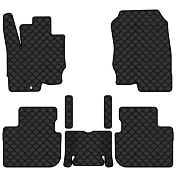 Фото - Килимки з екошкіри в салон авто EVAtech для Colt 3-doors MT Mitsubishi 2004-2012 6 покоління Htb EU (MT33302C7AV1BBB)