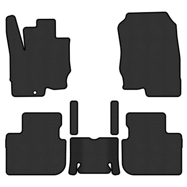 Фото - Килимки з екошкіри в салон авто EVAtech для Colt 5-doors MT Mitsubishi 2004-2012 6 покоління Htb EU (MT3363C7AV1BBB)