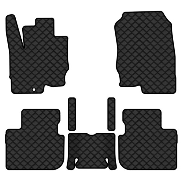 Фото - Килимки з екошкіри в салон авто EVAtech для Colt 5-doors MT Mitsubishi 2004-2012 6 покоління Htb EU (MT3363C7AV1BBB)