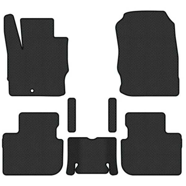 Фото - Коврики из экокожи в салон авто EVAtech для Colt 3-doors AT Mitsubishi 2004-2012 6 поколение Htb EU (MT33808C7AV1BBB)