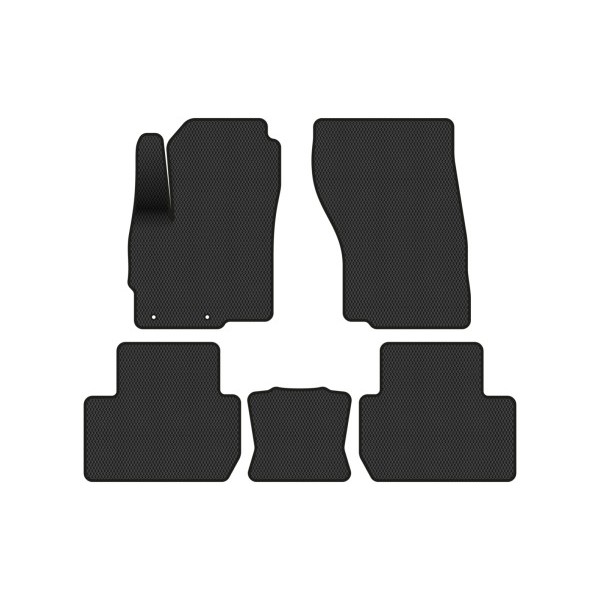 Фото - Коврики из экокожи в салон авто EVAtech для Outlander 7 seats Mitsubishi 2013 3 поколение SUV EU (MT34229C5LA2BBB)