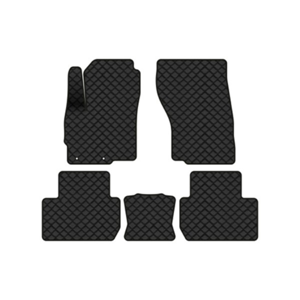 Фото - Коврики из экокожи в салон авто EVAtech для Outlander 7 seats Mitsubishi 2013 3 поколение SUV EU (MT34229C5LA2BBB)