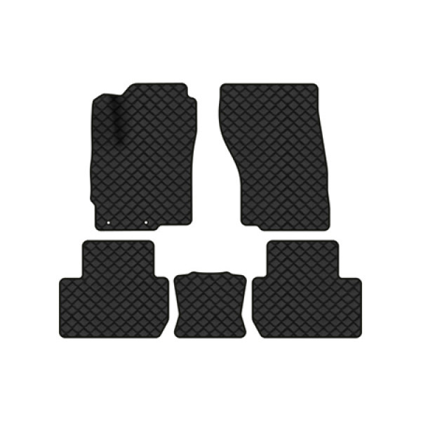 Фото - Килимки з екошкіри в салон авто EVAtech для Outlander 7 seats Mitsubishi 2013 3 покоління SUV EU (MT34229CD5LA2BBB)