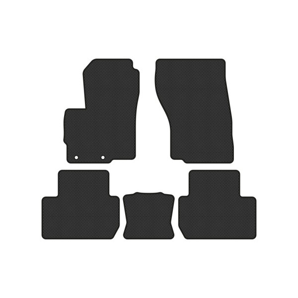 Фото - Коврики из экокожи в салон авто EVAtech для Outlander 7 seats Mitsubishi 2013 3 поколение SUV EU (MT34230CB5AV2BBB)