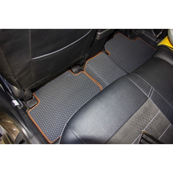 Фото - Коврики из экокожи в салон авто EVAtech для Outlander 7 seats Mitsubishi 2013 3 поколение SUV EU (MT34229CB5LA2BBB)