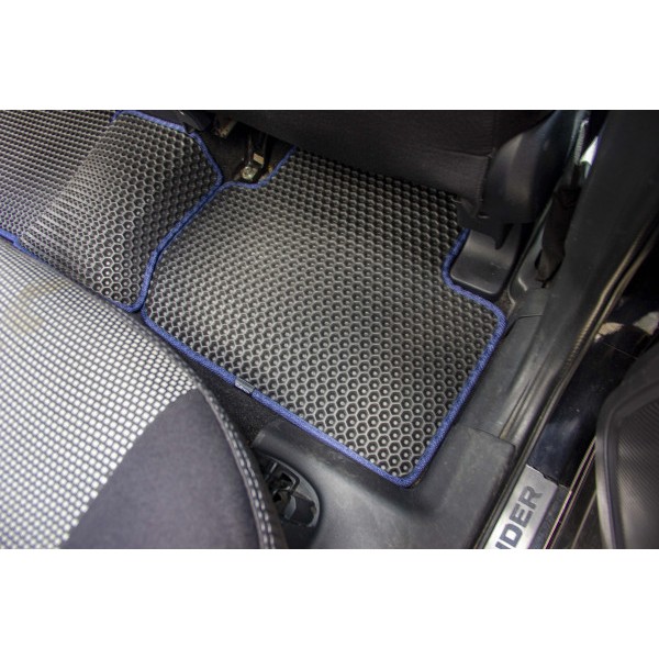 Фото - Коврики из экокожи в салон авто EVAtech для Outlander 7 seats Mitsubishi 2013 3 поколение SUV EU (MT34230C5AV2BBB)