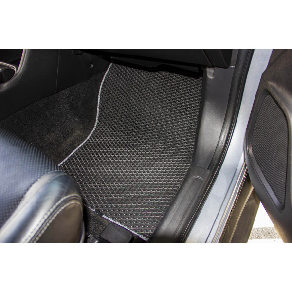 Фото - Килимки з екошкіри в салон авто передні EVAtech ECO для Outlander 5 seats Mitsubishi 2013 3 покоління SUV EU (MT31513AB2LA2BBB)