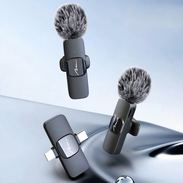 Фото - Мікрофон для смартфона Media-Tech USB-C/Lightning 2-Pack Micro-Mic Duo (MT416) Black
