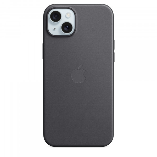 Фото - Уцінка - Чохол для смартфону Apple FineWoven Case with MagSafe iPhone 15 Plus Black (MT423) Фото - Уцінка - Чохол для смартфону Apple FineWoven Case with MagSafe iPhone 15 Plus Black (MT423)