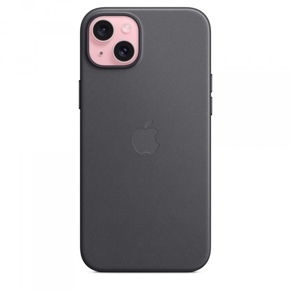 Фото - Уцінка - Чохол для смартфону Apple FineWoven Case with MagSafe iPhone 15 Plus Black (MT423)