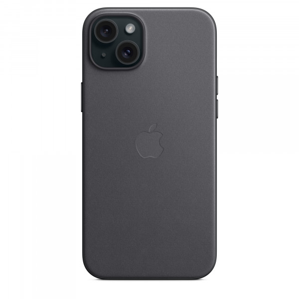 Фото - Уцінка - Чохол для смартфону Apple FineWoven Case with MagSafe iPhone 15 Plus Black (MT423)
