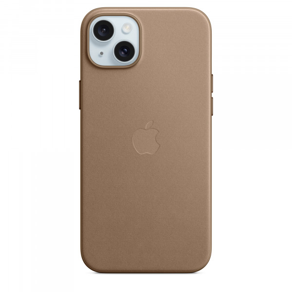 Фото - Уцінка - Чохол для смартфону Apple FineWoven Case with MagSafe iPhone 15 Plus Taupe (MT473)