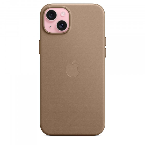 Фото - Уцінка - Чохол для смартфону Apple FineWoven Case with MagSafe iPhone 15 Plus Taupe (MT473)
