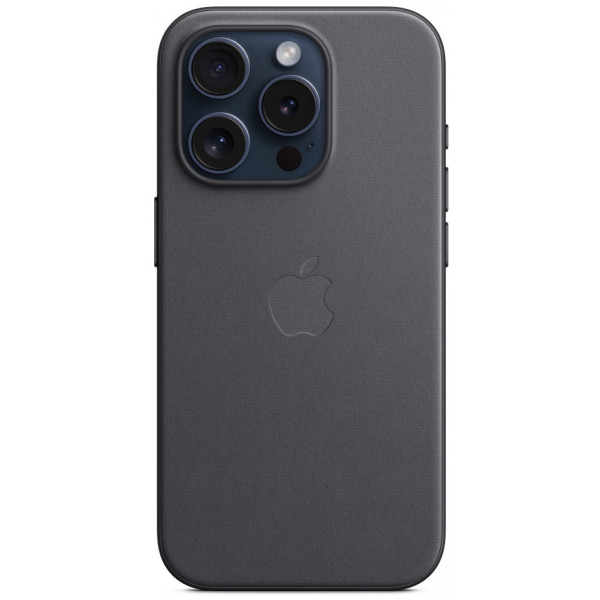 Фото - Уцінка - Чохол для смартфону Apple FineWoven Case with MagSafe iPhone 15 Pro Black (MT4H3)