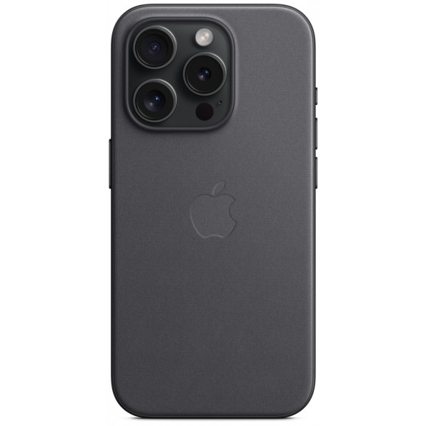 Фото - Уцінка - Чохол для смартфону Apple FineWoven Case with MagSafe iPhone 15 Pro Black (MT4H3)
