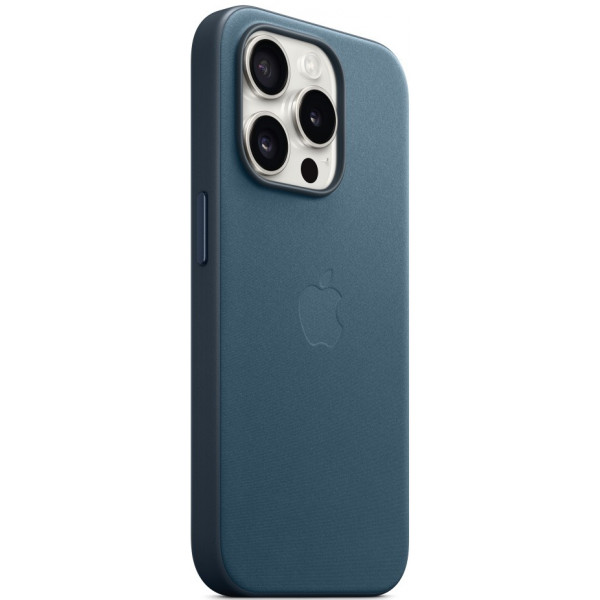Фото - Чохол для смартфону Apple FineWoven Case with MagSafe Pacific iPhone 15 Pro Blue (MT4Q3)