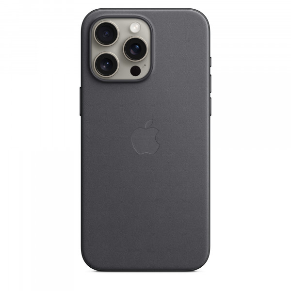 Фото - Чехол для смартфона Apple FineWoven Case with MagSafe iPhone 15 Pro Max Black (MT4V3)