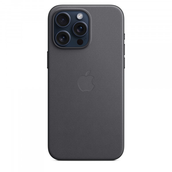 Фото - Чехол для смартфона Apple FineWoven Case with MagSafe iPhone 15 Pro Max Black (MT4V3)