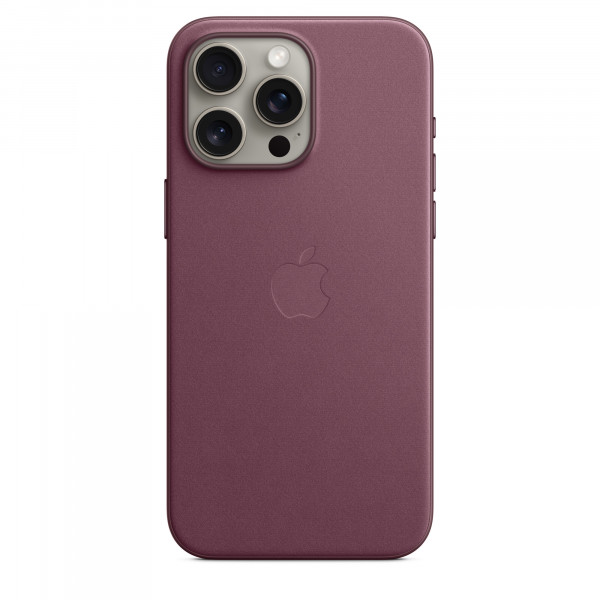 Фото - Уцінка - Чохол для смартфону Apple FineWoven Case with MagSafe iPhone 15 Pro Max Mulberry (MT4X3)
