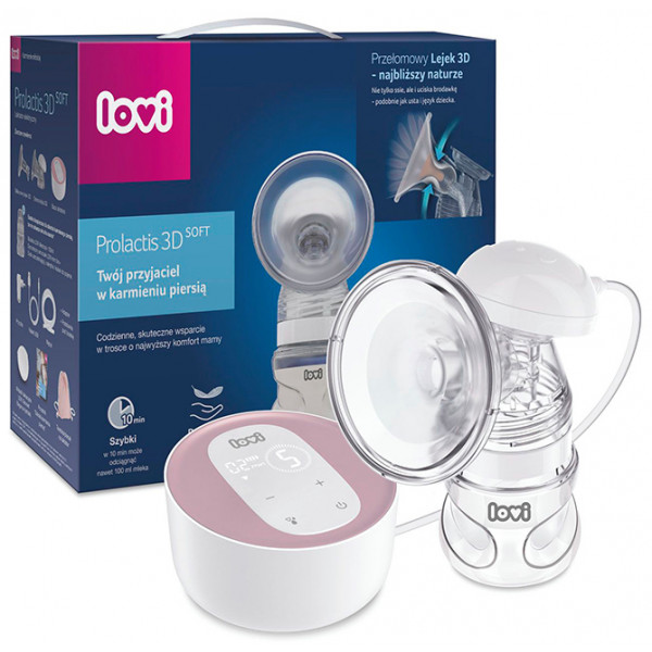 Фото - Електричний молоковідсмоктувач Lovi двофазний Prolactis 3D Soft (50/050exp)