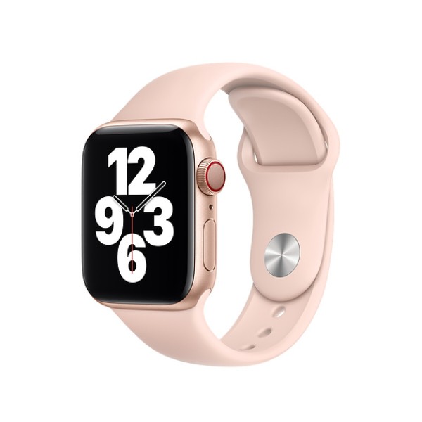 Фото - Ремешок для смарт-часов Apple 40mm Pink Sand Sport Band - S/M & M/L(MTP72ZM/A)