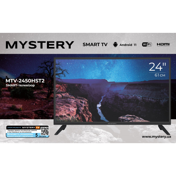 Фото - Телевизор Mystery MTV-2450HST2 LED