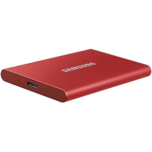 Фото - SSD-накопичувач зовнішній Samsung T7 RED 500 GB (MU-PC500R/WW)