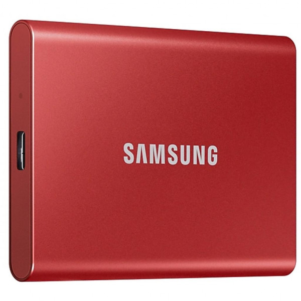 Фото - SSD-накопичувач зовнішній Samsung T7 RED 500 GB (MU-PC500R/WW)