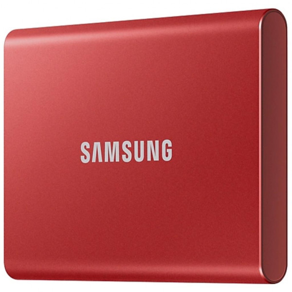 Фото - SSD-накопичувач зовнішній Samsung T7 RED 500 GB (MU-PC500R/WW)