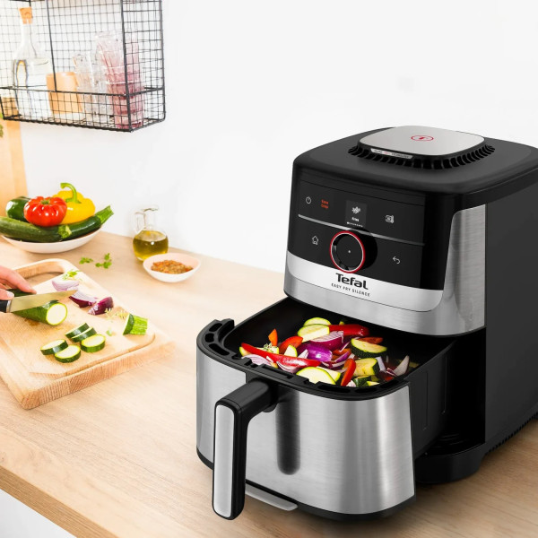 Фото - Мультипечь Tefal EY572DE1 EASY FRY SILENCE SMART XL