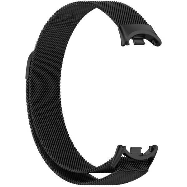 Фото - Ремінець для фітнес-браслету BeCover Milanese Style for Xiaomi Mi Smart Band 8 / 9 / 10 Black (714601)